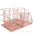 Pink semi-circular triangular network format Book Holder